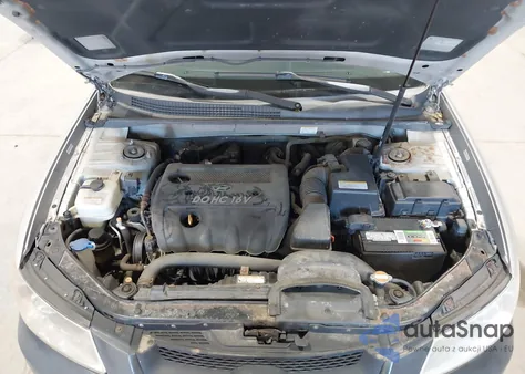 2008 Hyundai Sonata Gls z USA, uszkodzony, nr VIN 5NPET46C58H377265